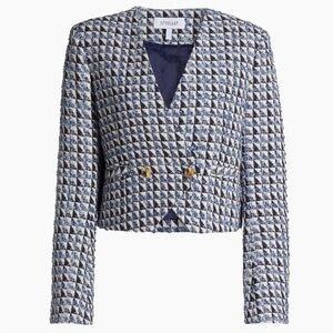 Derek Lamb 10 Crosby Marcel Tweed Women's Jacket
